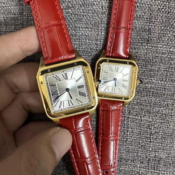 mens watch Fashion Light luxury Square Diamond Quartz Watches Clock Watch designer Gold watches 28 or 32 MM Leather watchstraps business Classic Casual sport watch, #8 black
mens watch Fashion Light luxury Square Diamond Quartz Watches Clock Watch designer Gold watches 28 or 32 MM Leather watchstraps business Classic Casual sport watch, #8 black