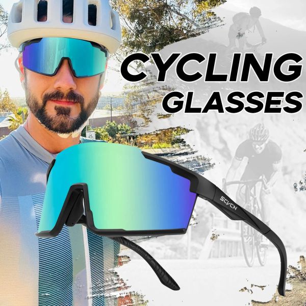 SCVCN UV400 Sport Eyewear Mountain Bike Sport Cycling — compare prices at CompareOffers