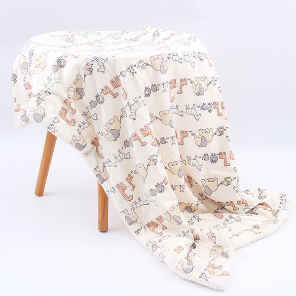 infant and toddler lamb plush printed blanket, super soft lamb plush, thickened children's blanket, hugging blanket, Multicolor
infant and toddler lamb plush printed blanket, super soft lamb plush, thickened children's blanket, hugging blanket, Multicolor