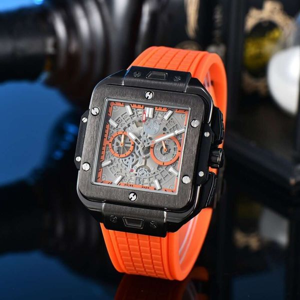 Square hollow quartz watch, multi-color silicone substitutes for men's quartz watch manufacturers straight hair, Khaki
Square hollow quartz watch, multi-color silicone substitutes for men's quartz watch manufacturers straight hair, Khaki