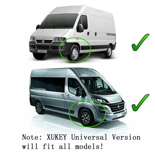 4Pcs Wide Racing/Rally Mud Flaps For Fiat Ducato Peugeot Boxer Ram ProMaster Mudflaps Splash Guards Fender Flares 15" x 11.5"