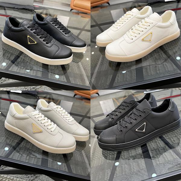 Luxury designer shoes downtown leather sneakers mens trainers enamel metallic triangle black white green comfortable versatile outdoor low top sneaker eur 38-45, Grey1
Luxury designer shoes downtown leather sneakers mens trainers enamel metallic triangle black white green comfortable versatile outdoor low top sneaker eur 38-45, Grey1