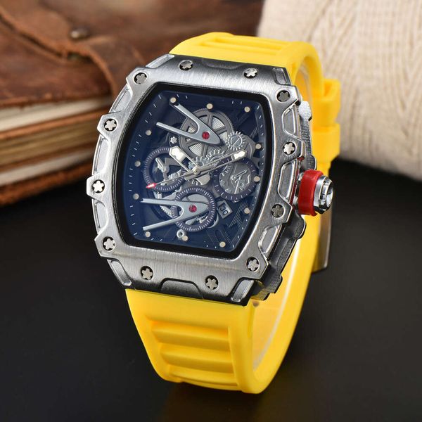 2024 New wine barrel alloy silicon with personalized quartz watch chronograph clock, Camel 
2024 New wine barrel alloy silicon with personalized quartz watch chronograph clock, Camel