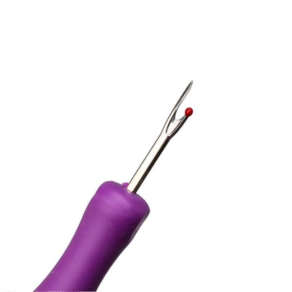 1Pcs Thread Remover Double Colour Covered Cross Stitch Embroidery Thread Remover Manual Buttonhole Opening Sewing Accessories