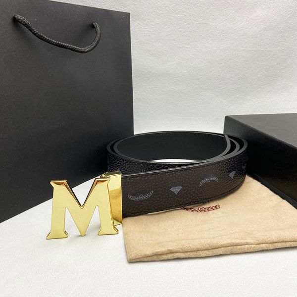 Belt Designer Belt Luxury belt buckle leisure top leather men 's fashion width classic designer business 3.8cm metal women's belt M C ceinture