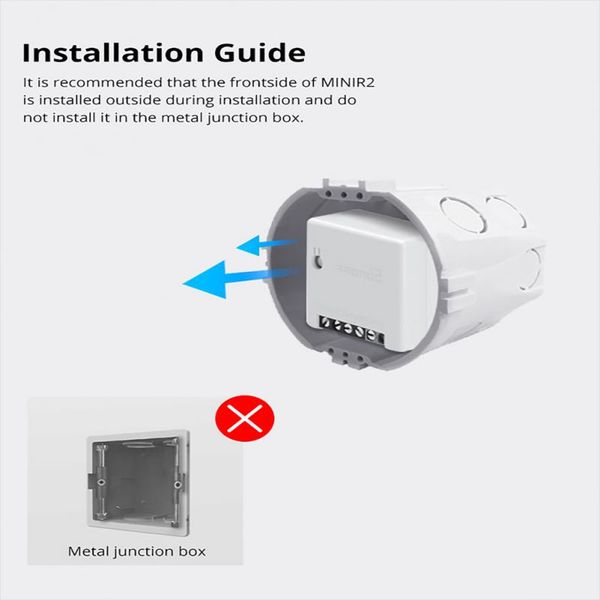 SONOFF WiFi Zigbee Mini DIY Smart Switch ZBMINI / MINIR2 / MINIR3 / DUALR3 / DUALR3 Lite Switches Works With Alexa Google Home