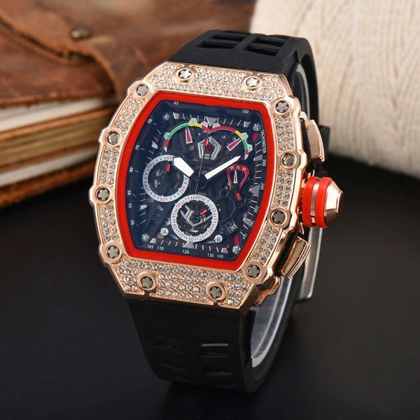 2024 Hot commodity Wine barrel multi-functional luminous waterproof quartz watch for men and women, Pink
2024 Hot commodity Wine barrel multi-functional luminous waterproof quartz watch for men and women, Pink