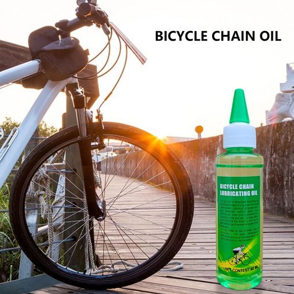 60ml Bicycle Chain Oil Long-Lasting Bicycle Lubricant Lube Maintenance Oil Dry Chain Lube For All-Weather Road Bike