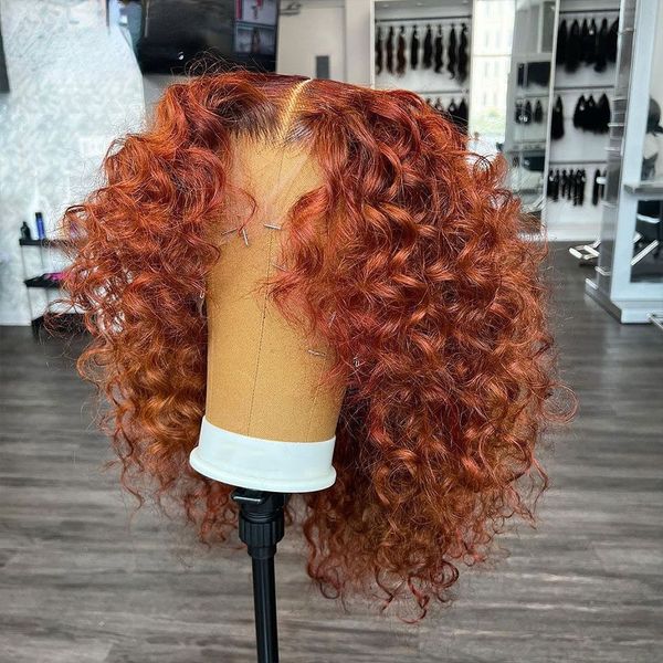 Orange Brown Deep Curly Short Bob Human Hair Wigs 360 Water Wave Lace Frontal Bob Wigs Reddish Brown Synthetic Lace Closure Wigs Qbkll, Ombre color
Orange Brown Deep Curly Short Bob Human Hair Wigs 360 Water Wave Lace Frontal Bob Wigs Reddish Brown Synthetic Lace Closure Wigs Qbkll, Ombre color