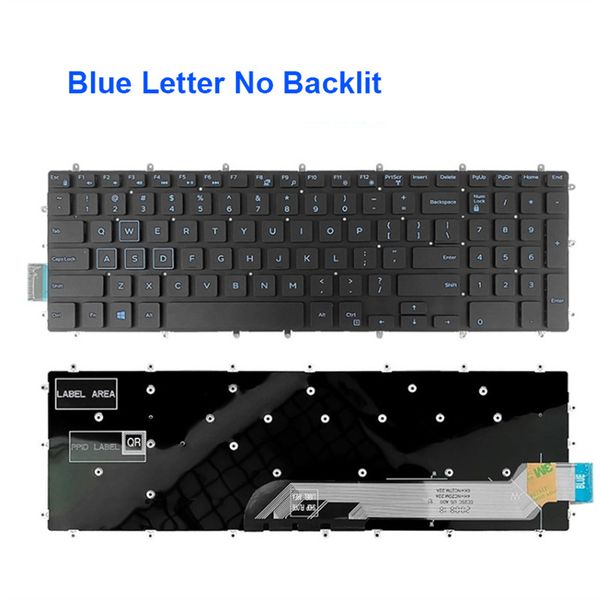 New Laptop Replacement Keyboard for DELL P71F P82F P75F P71F001 P66F P72F P35E