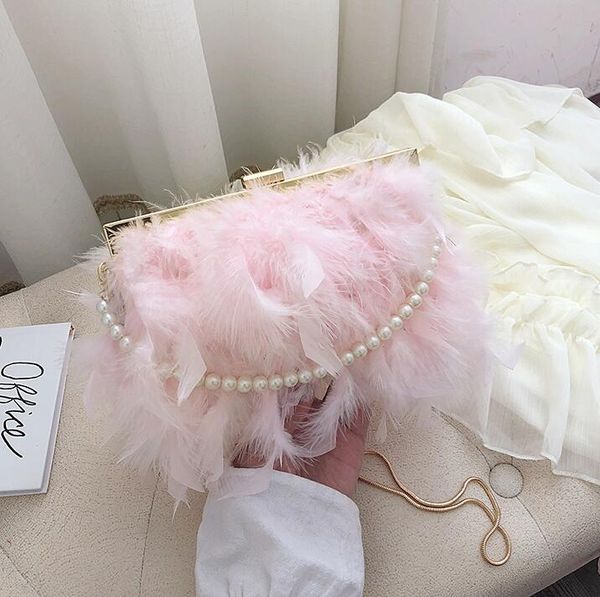 Factory outlet ladies shoulder bags 3 colors sweet and elegant fire chicken feather chain bag metal pinch women handbag small fresh beaded pearl handbags 10787#, Pink
Factory outlet ladies shoulder bags 3 colors sweet and elegant fire chicken feather chain bag metal pinch women handbag small fresh beaded pearl handbags 10787#, Pink