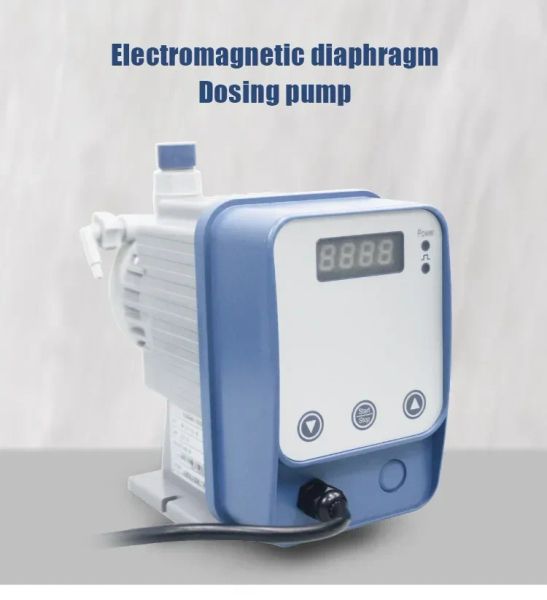 Automatic 4-20ma Dosing Pump Digital Display Type 15l/Hr Capacity Auto Chlorine Chemical Dosing Pump for Chemical Liquid