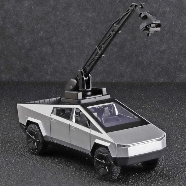 Cars 1 32 Toy Truc Boys Cybertruck Model Sier Pickup Truck Diecast Metal s with Sound and Light for Kids Age 3 Year
Cars 1 32 Toy Truc Boys Cybertruck Model Sier Pickup Truck Diecast Metal s with Sound and Light for Kids Age 3 Year