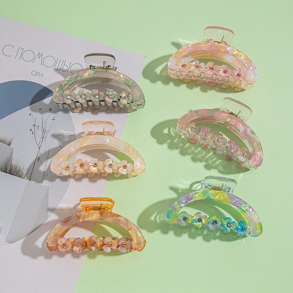 cute Clover Claw Clip, Colorful Mermaid Himeji Hair Clip, Water Diamond Hair Clip, Fresh and Sweet Medium Shark Clip
cute Clover Claw Clip, Colorful Mermaid Himeji Hair Clip, Water Diamond Hair Clip, Fresh and Sweet Medium Shark Clip