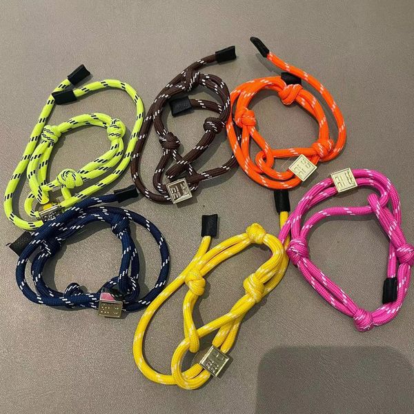 Designer Colorful Knotted Nylon Simple Fashionable New Bracelet Boutique Style Gifts Jewelry Wholesale
Designer Colorful Knotted Nylon Simple Fashionable New Bracelet Boutique Style Gifts Jewelry Wholesale