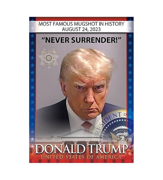 Donald Trump Never Surrender Wall Art Decoration Poster Canvas Print
Donald Trump Never Surrender Wall Art Decoration Poster Canvas Print