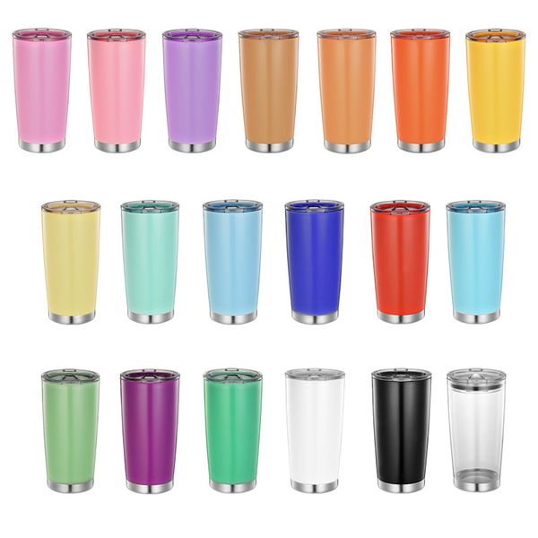 New Arrival 20OZ Cups Stainless Steel Bottom Single Layer Car Tumblers With Plastic Lids, Multi-color
New Arrival 20OZ Cups Stainless Steel Bottom Single Layer Car Tumblers With Plastic Lids, Multi-color