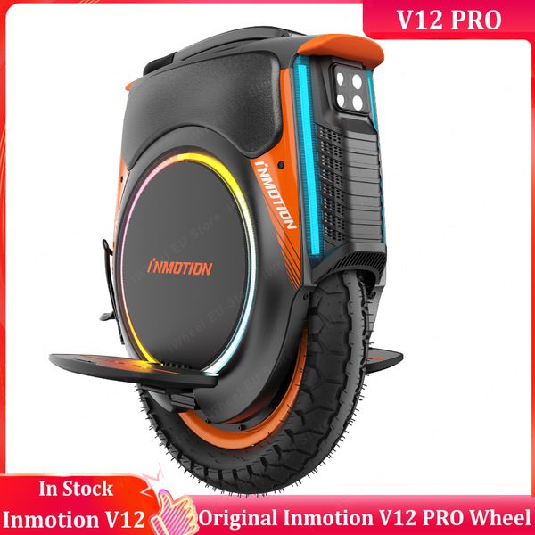 Newest INMOTION V12 PRO 100V 1750wh 2800W Motor Multifunctional Touch Screen V12HS V12HT New Version Inmotion V12 Electric Unicycle
