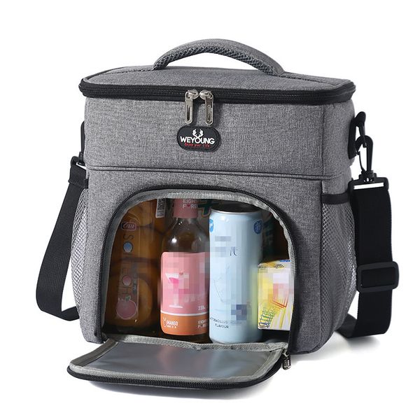 wholesale fashion shoulder bag simple double-layer fresh-keeping insulation ice bag waterproof insulation lunch box opening storage insulation handbag 8094#, Black
wholesale fashion shoulder bag simple double-layer fresh-keeping insulation ice bag waterproof insulation lunch box opening storage insulation handbag 8094#, Black