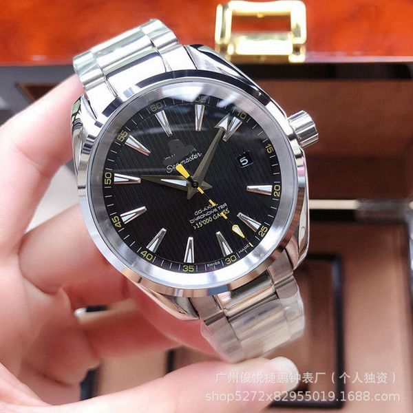 Designer Mechanical Watches Omi Haima 150m Series Watch Japan 8215 Bumblebee Bullet Head Steel Belt Men's Automatic Mechanical Watch, #1
Designer Mechanical Watches Omi Haima 150m Series Watch Japan 8215 Bumblebee Bullet Head Steel Belt Men's Automatic Mechanical Watch, #1