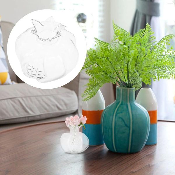 Pomegranate Vases Vase White Stand Outdoors Glass Desktop Flower Dry Home Furnishing High Borosilicate Individual Adornment 
Pomegranate Vases Vase White Stand Outdoors Glass Desktop Flower Dry Home Furnishing High Borosilicate Individual Adornment