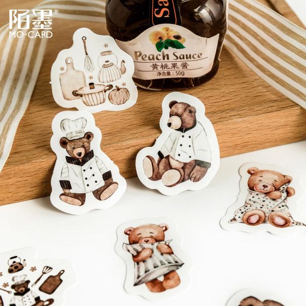 45 Pcs Small Size Laptop Stickers Boxed DIY Cute Pets Animals Stickers For Planners Scrapbooking Diary Notebooks Album