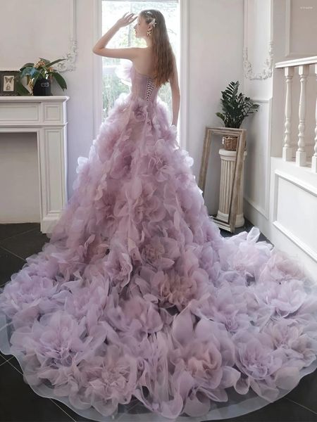 Runway Dresses Purple Evening Dress Off Shoulder Flourishing Flowers Trailing Boat Neck Light Luxury Wedding Party Prom Gowns 2024, Ivory
Runway Dresses Purple Evening Dress Off Shoulder Flourishing Flowers Trailing Boat Neck Light Luxury Wedding Party Prom Gowns 2024, Ivory