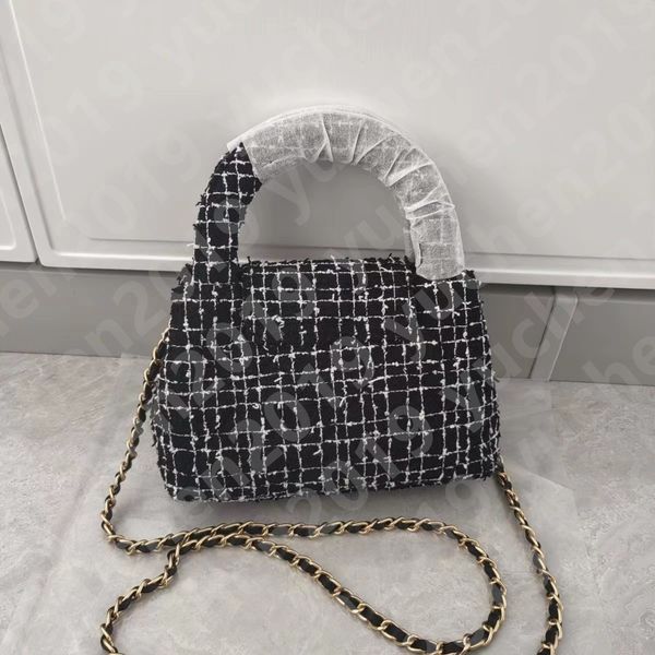 Woolen 2024 Bag New Chain Shoulder Women's Bag Fashion Crossbody Bag Versatile Small Bag Weaving, Black
Woolen 2024 Bag New Chain Shoulder Women's Bag Fashion Crossbody Bag Versatile Small Bag Weaving, Black