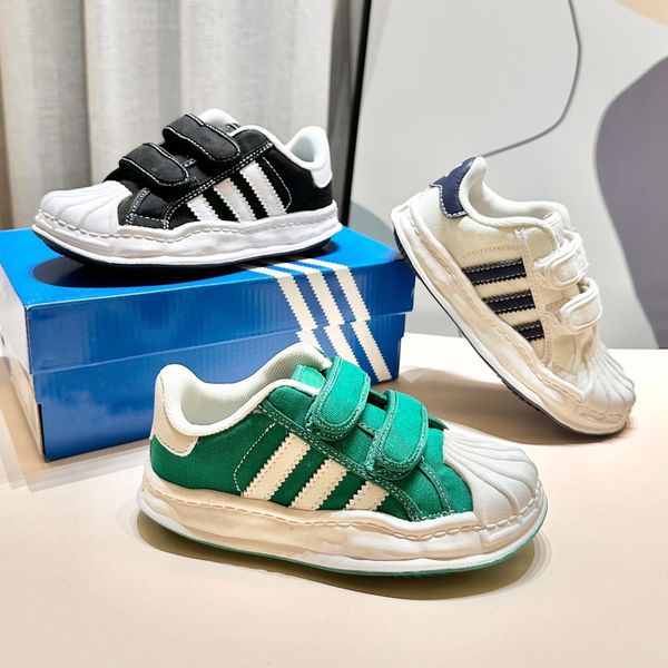 Fashion Kid Designer shoes classic Sneaker Child Basketball Trainer Outdoor Jogging Footwear Boy Girl Breathable Casual Shoes Shell head children flat shoes, White
Fashion Kid Designer shoes classic Sneaker Child Basketball Trainer Outdoor Jogging Footwear Boy Girl Breathable Casual Shoes Shell head children flat shoes, White
