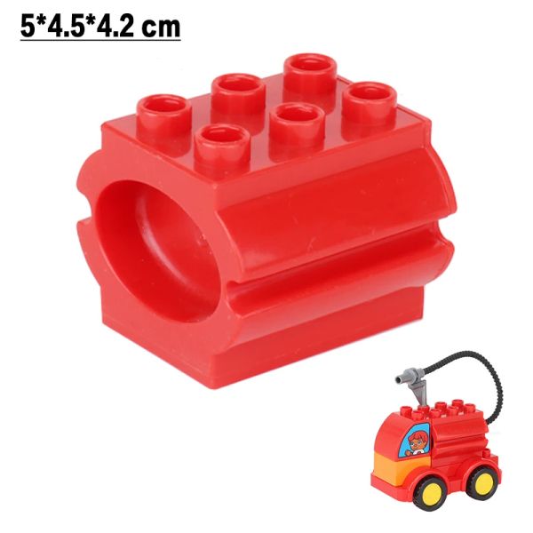 Big Building Blocks Accessory Panda Grape Wall Window Compatible Large Bricks Assemble Children Kids Girl Creativity Toys Gifts