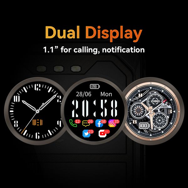 B2 IIIF150 Ultra Rugged Phones 6.8 Inch 12GB+256GB 200MP Smartphone Android 13 15000mAh 65W Indestructible Mobile Phone On Sale, Black
B2 IIIF150 Ultra Rugged Phones 6.8 Inch 12GB+256GB 200MP Smartphone Android 13 15000mAh 65W Indestructible Mobile Phone On Sale, Black