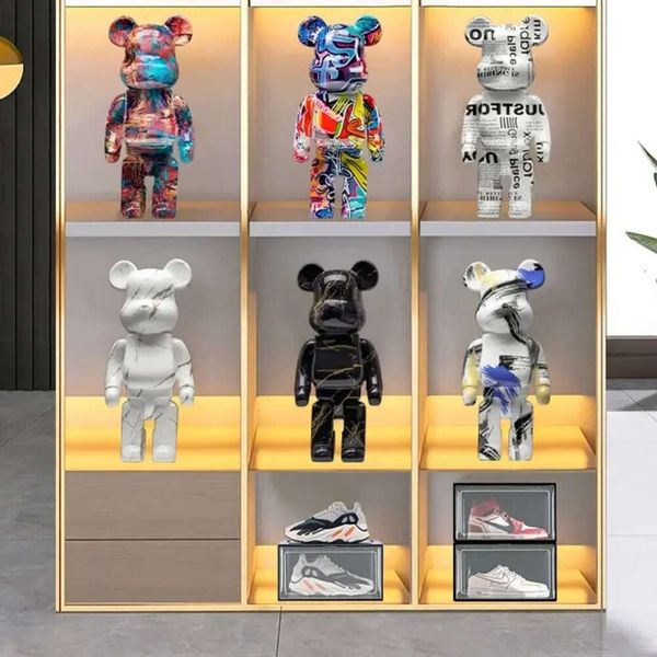 Hot selling colorful graffiti, figures, bear bricks, statues, violent bears, resin decorations, desk accessories, l d42447, Orange
Hot selling colorful graffiti, figures, bear bricks, statues, violent bears, resin decorations, desk accessories, l d42447, Orange