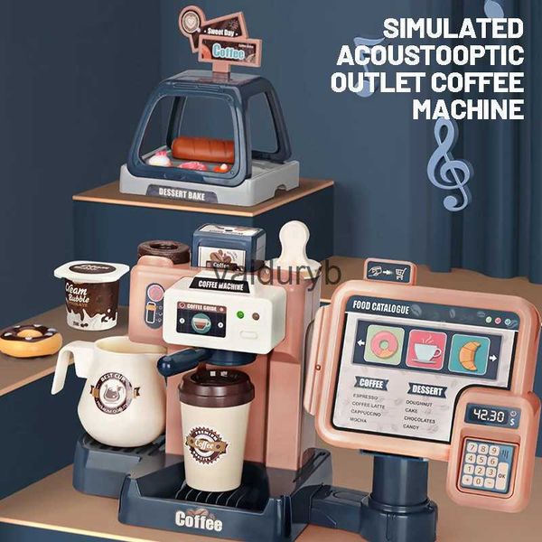 Kitchens Play Food Kids Coffee Mane Toy Set Kitchen Toys Simulation Bread Cake Pretend Shopping Cash Register For ldren H240527
Kitchens Play Food Kids Coffee Mane Toy Set Kitchen Toys Simulation Bread Cake Pretend Shopping Cash Register For ldren H240527