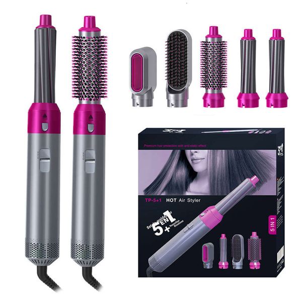 Cross border Amazon 5-in-1 Hot Air Comb Automatic Curling Stick and Straight Curling Dual purpose Hair Curling Machine for Comb and Massage
Cross border Amazon 5-in-1 Hot Air Comb Automatic Curling Stick and Straight Curling Dual purpose Hair Curling Machine for Comb and Massage