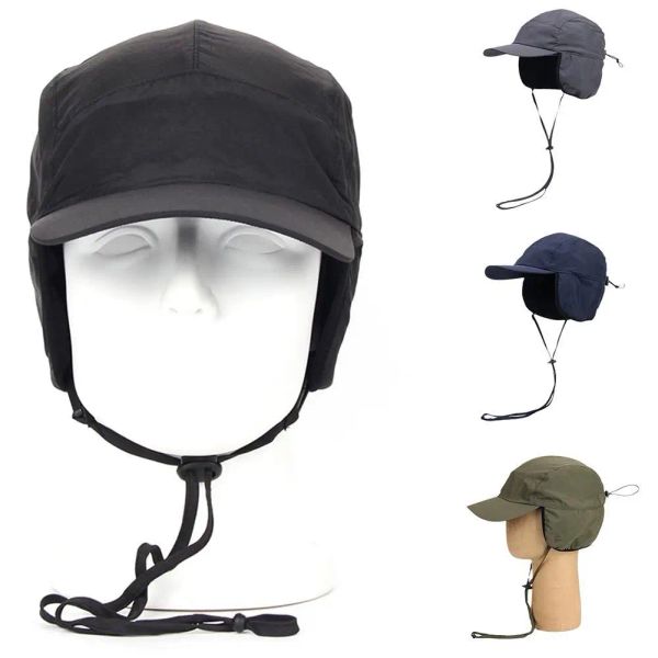 Adjustable Men's Winter Hats Lightweight Waterproof Warm Fleece Lined Earflaps Baseball Cap For Snow Skiing Cap Climbing cap, Select
Adjustable Men's Winter Hats Lightweight Waterproof Warm Fleece Lined Earflaps Baseball Cap For Snow Skiing Cap Climbing cap, Select