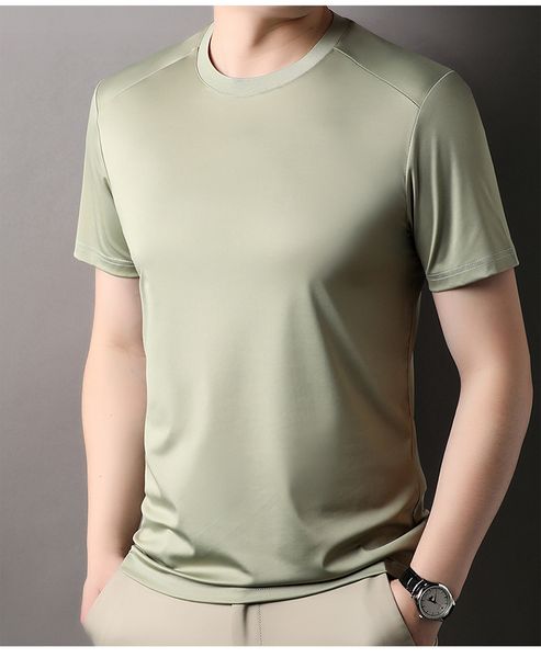 Men's 7A Antibacterial, Sunscreen, UV resistant Ice Silk Short sleeved T-shirt, Black
Men's 7A Antibacterial, Sunscreen, UV resistant Ice Silk Short sleeved T-shirt, Black