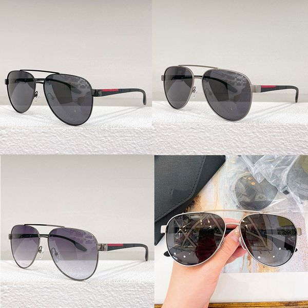 Luxury Sunglasses Polarizing Mirror Designer SPS54T Womens Mens Goggles Advanced Womens Mirror Frame Retro Metal Sunglasses with Box
Luxury Sunglasses Polarizing Mirror Designer SPS54T Womens Mens Goggles Advanced Womens Mirror Frame Retro Metal Sunglasses with Box