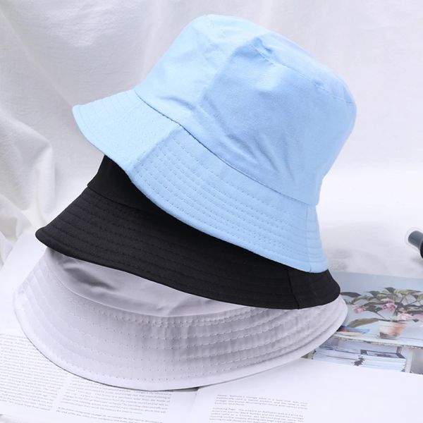 Unisex Cotton Bucket Hats Summer Foldable Sunscreen Panama Hat Solid Color Hip Hop Wide Brim Beach UV Protection Fisherman Hat, Select
Unisex Cotton Bucket Hats Summer Foldable Sunscreen Panama Hat Solid Color Hip Hop Wide Brim Beach UV Protection Fisherman Hat, Select