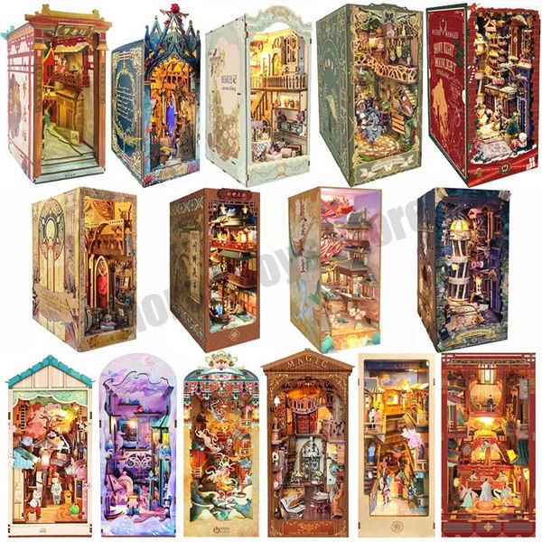 DIY Wooden Book Nook Shelf Insert Kit House Mini Miniature Model Building Kits Boohelssembled Bookends Adults Gift 240528, Sky blue
DIY Wooden Book Nook Shelf Insert Kit House Mini Miniature Model Building Kits Boohelssembled Bookends Adults Gift 240528, Sky blue