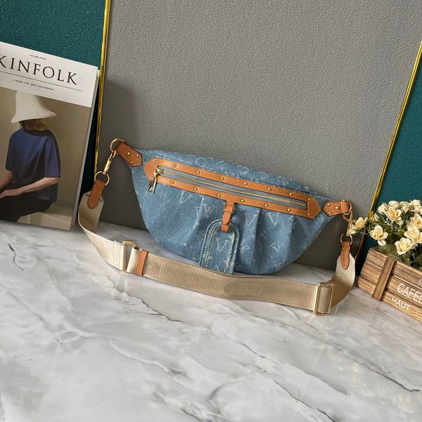 Designer Vintage Waist Bags Belt Shoulder Bag Tote Bag Blue Cowboy Luxurys Handbags Classics Women Crossbody Bag Messenger High Fashion Bag Purse 46837, #3 46203(29x24x12cm)
Designer Vintage Waist Bags Belt Shoulder Bag Tote Bag Blue Cowboy Luxurys Handbags Classics Women Crossbody Bag Messenger High Fashion Bag Purse 46837, #3 46203(29x24x12cm)