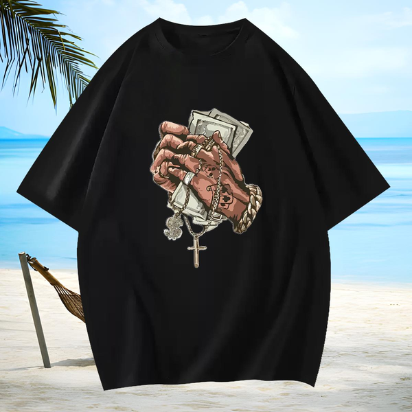 Designer Fashion Mens T Shirts Cotton Breathable Home Outdoor Tshirts Custom Comfortable Clothes, White
Designer Fashion Mens T Shirts Cotton Breathable Home Outdoor Tshirts Custom Comfortable Clothes, White