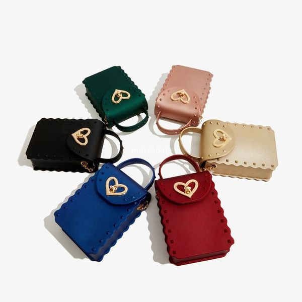 High quality women handbag jelly bag Mini bag rivet mobile phone bag French mini children bag Women crossbody bag, Red
High quality women handbag jelly bag Mini bag rivet mobile phone bag French mini children bag Women crossbody bag, Red