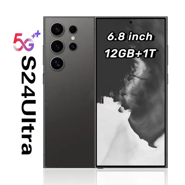 inch 6.8 S24 S25 Ultra phon 12GB+1TB 5G Dual SIM Dual standby Android phon Smart Phon HD camra Fac Fac Unlock mobil phon GPS cll phons Local s
