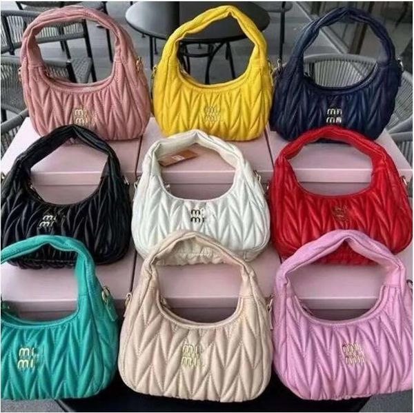 Women's Pink Designer Cleo Bag Satchel Tote Wander Matelasse Underarm Hobo Genuine Leather with Shoulder Strap Clutch Mens Purses Crossbody Bags Handbag, 2#
Women's Pink Designer Cleo Bag Satchel Tote Wander Matelasse Underarm Hobo Genuine Leather with Shoulder Strap Clutch Mens Purses Crossbody Bags Handbag, 2#