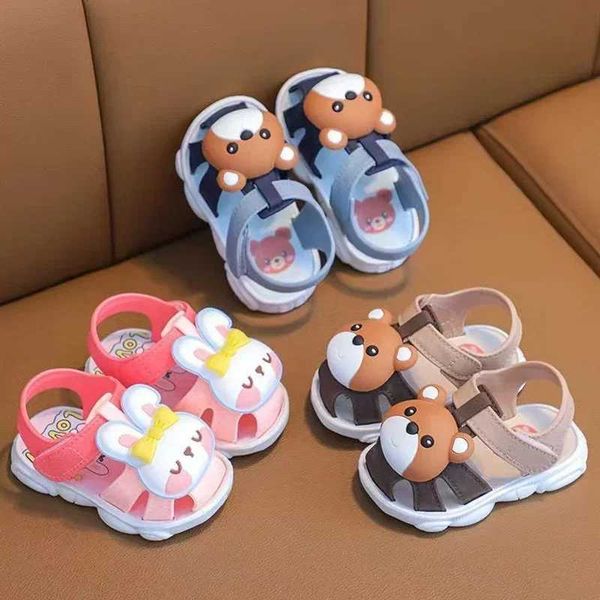 Sandals New Summer Beach For Children Cute Cartoon Bear Boys Girls Toddler Shoes Anti-slippery Soft-soled Korean Style Footwear WX5.284KOY, Blue
Sandals New Summer Beach For Children Cute Cartoon Bear Boys Girls Toddler Shoes Anti-slippery Soft-soled Korean Style Footwear WX5.284KOY, Blue