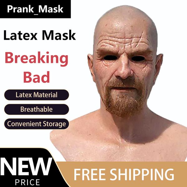 Breaking Bad Mask Halloween Costume Free Shipping Character Facial Master Mask Cosplay Latex Mask Funny Props Toys Party Toys & Supplies Mask Gift
Breaking Bad Mask Halloween Costume Free Shipping Character Facial Master Mask Cosplay Latex Mask Funny Props Toys Party Toys & Supplies Mask Gift