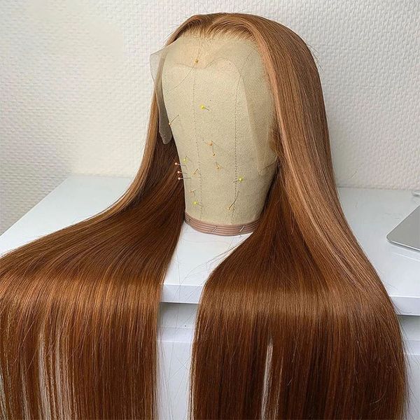 Peruvian Glueless Soft Hair Chocolate Brown Straight HD Lace Front Simulation Human Hair Wigs for Women Pre Plucked 360 Full Lace Front Ovev, Ombre color
Peruvian Glueless Soft Hair Chocolate Brown Straight HD Lace Front Simulation Human Hair Wigs for Women Pre Plucked 360 Full Lace Front Ovev, Ombre color