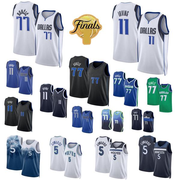 Luka Doncic #77 Kyrie Irving #11 Basketball jersey Anthony Edwards 2023-24 finals Men Youth Women -XXL Sports city jersey, Color 4
Luka Doncic #77 Kyrie Irving #11 Basketball jersey Anthony Edwards 2023-24 finals Men Youth Women -XXL Sports city jersey, Color 4