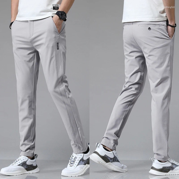 Mens Lightweight Summer Trousers - Slim Fit Stretch — compare prices at CompareOffers