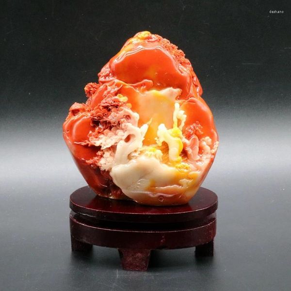 Figurines Decorative Shoushan Stone Carving Landscape Ornaments Home Furnishing Fengshui Jade Crafts And Gifts
Figurines Decorative Shoushan Stone Carving Landscape Ornaments Home Furnishing Fengshui Jade Crafts And Gifts